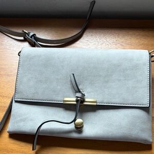 Source Unknown Elegant Gray Crossbody Bag
